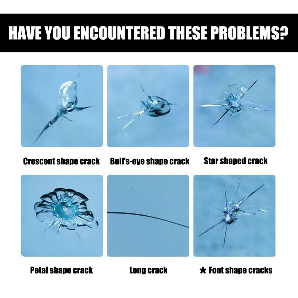 Rayhong Car Windshield Crack Repair Liquid Windshield Adhesive Liquid Crack Repair Seam Repair Agent