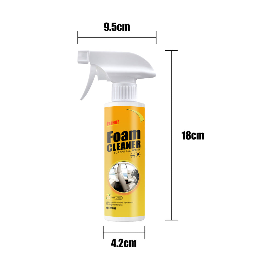 EELHOE Multi-functional Foam Cleaner Leather Seat Foam Head Cleaner Car Interior Stain Removal Cleaner