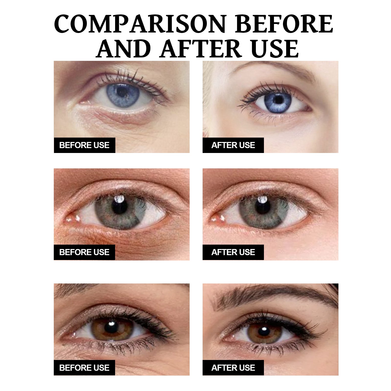 EELHOE Eye Firming Cream Lighten Eye Bags and Dark Circles Firming Moisturizing Skin Repair Eye Cream