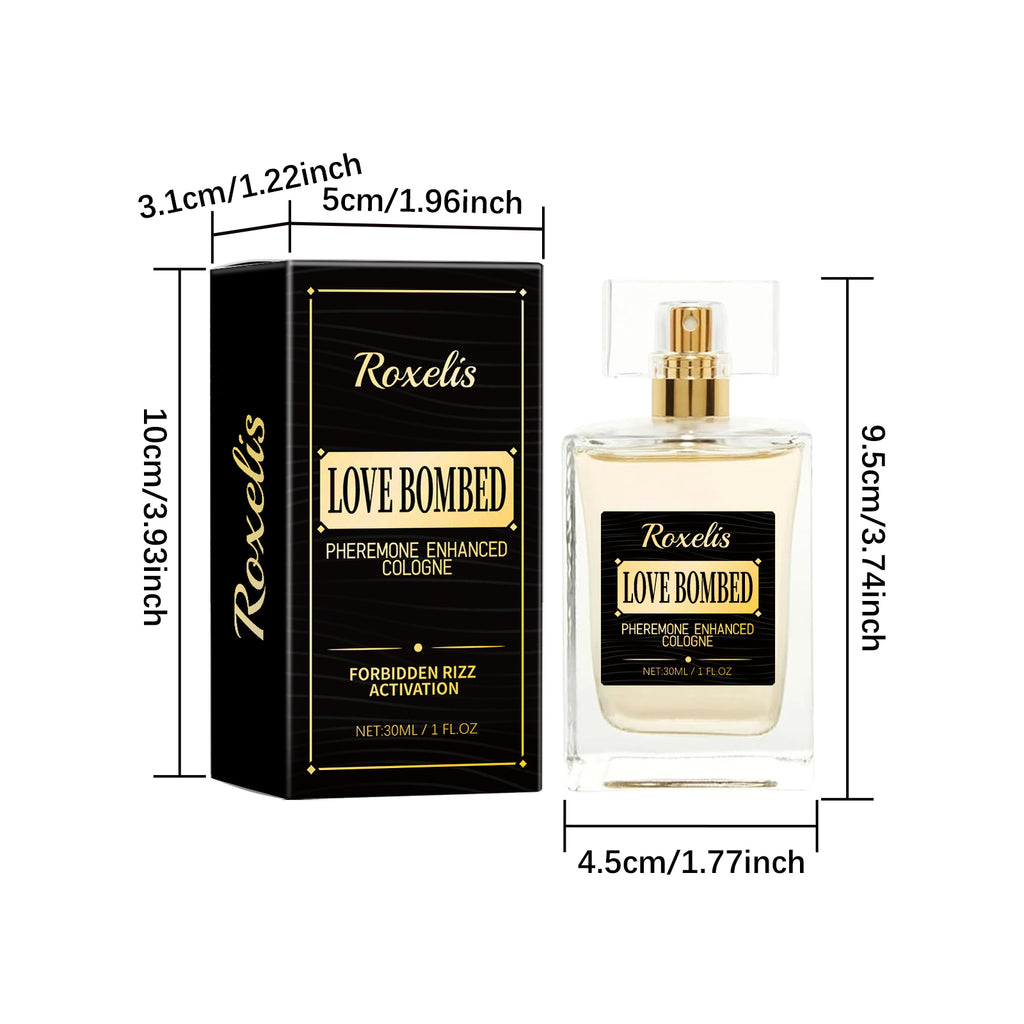 Roxelis Men's Pheromone Perfume Men's cologne perfume long-lasting light fragrance business gentleman fresh charm encounter perfume