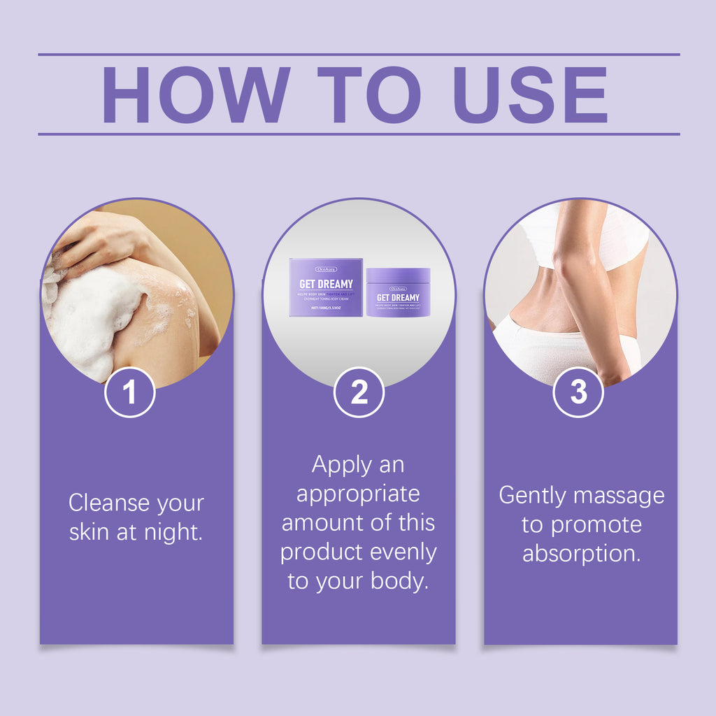 OceAura  Body Shaping Cream Daily application moisturizing lifting body skin shaping beauty cream