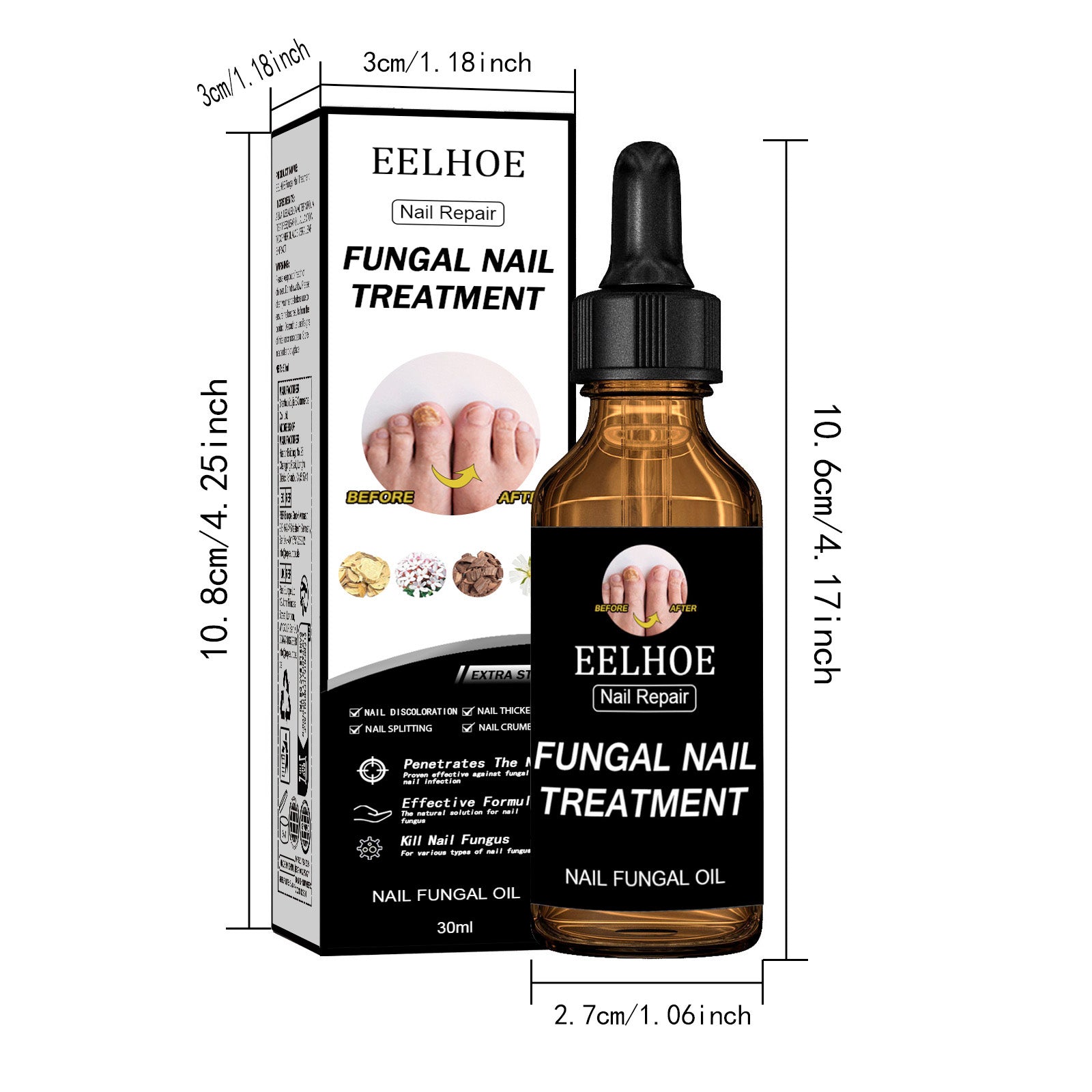 EELHOE Nail Care Solution Moisturizing, nourishing, caring, brightening, delicate manicure, nourishing, translucent, daily maintenance