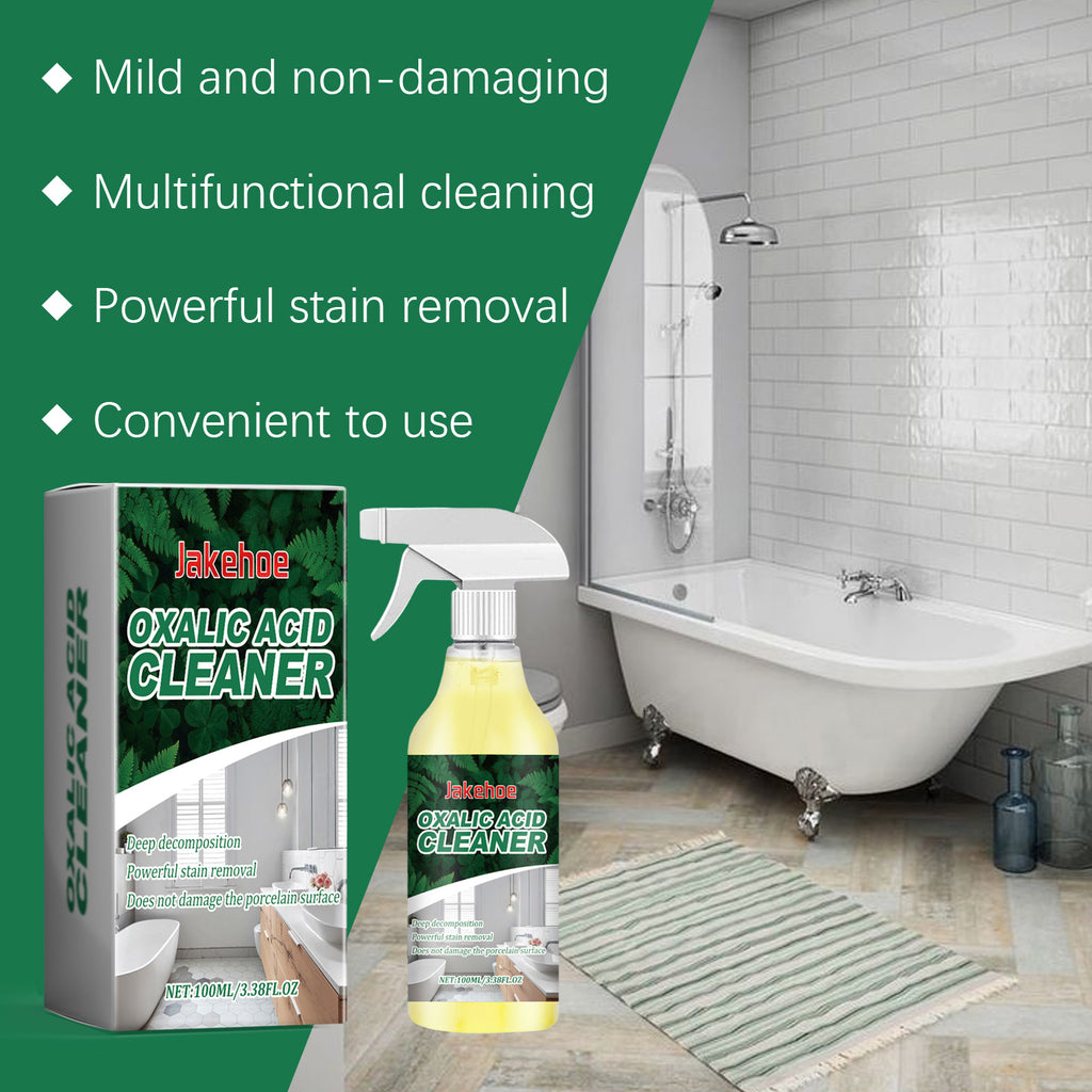 Jakehoe Oxalic Acid Cleaner Toilet Toilet Cleaning Stain Urine Stain Removal Cleaning Agent