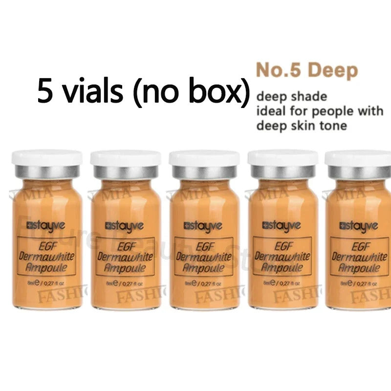 Korea Stayve 8ml BB Cream Glow Ampoule Kit Hyaluronic Moisturizing Foundation Cream For Men and Women Beauty Skin Care