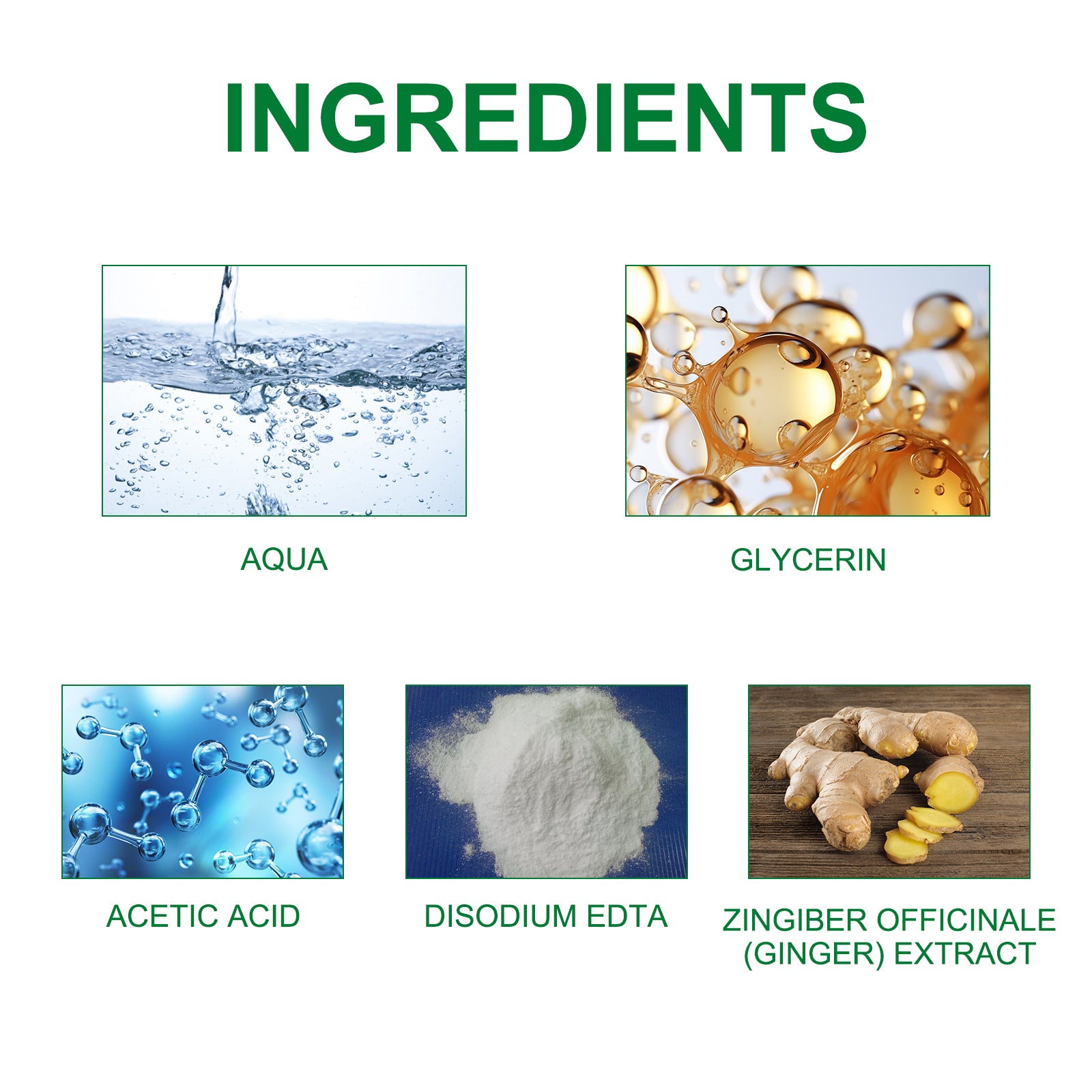 Jaysuing Ginger Nail Care Solution Gentle Care for Hands and Feet, Soft Nails, Smooth Nail Surface, Moisturizing and Brightening Nail Liquid