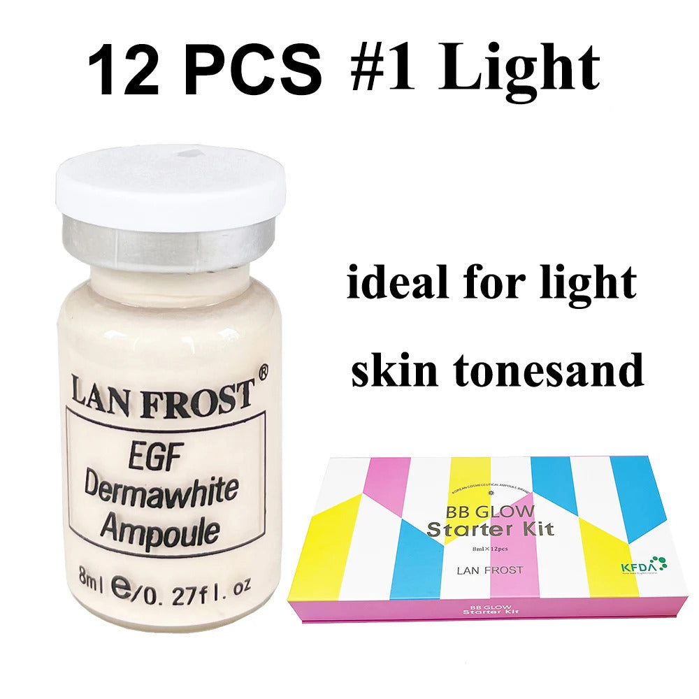 BB CC Cream Glow Face Skin Care Serum Essence Ampoule Foundation Hyaluronic Acid Peptide Brightening Whitening Anti-Wrinkle Acne