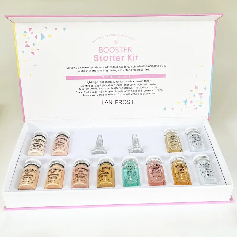 BB CC Cream Glow Face Skin Care Serum Essence Ampoule Foundation Hyaluronic Acid Peptide Brightening Whitening Anti-Wrinkle Acne