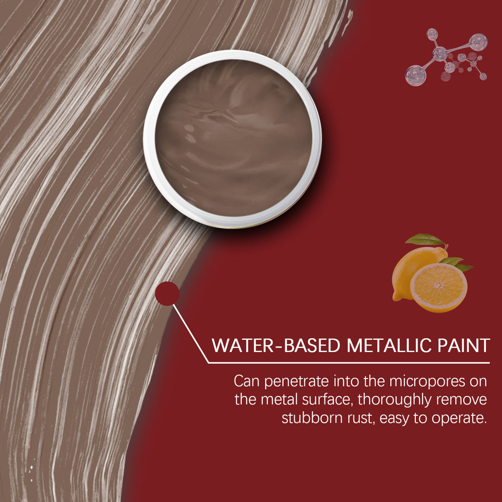 Jaysuing Rust-Free Primer（100g） Metallic Paint Anti-Rust Radiator Anti-Corrosion Conversion Renovation Coating Primer Conversion Agent