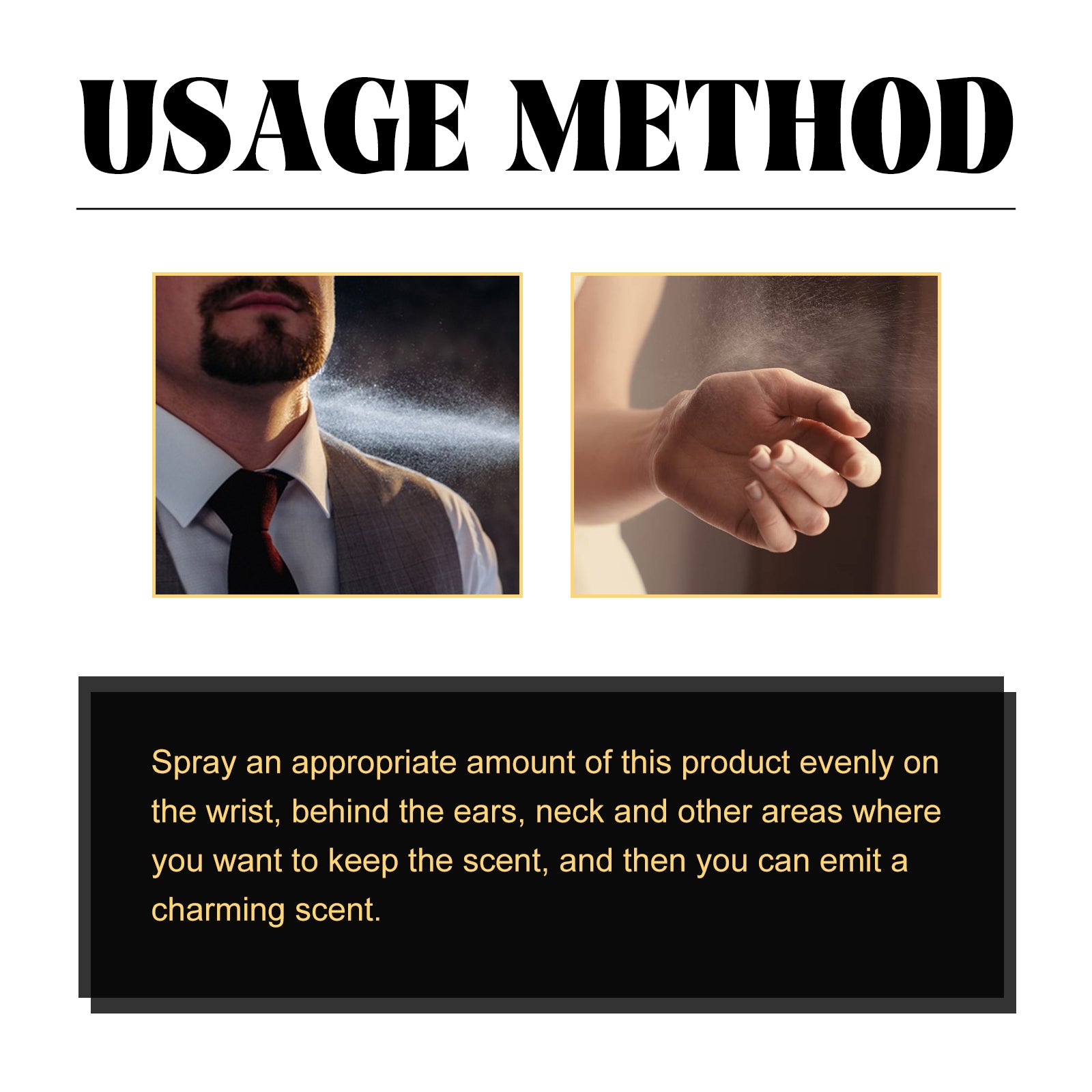 Roxelis Men's Pheromone Perfume Men's cologne perfume long-lasting light fragrance business gentleman fresh charm encounter perfume