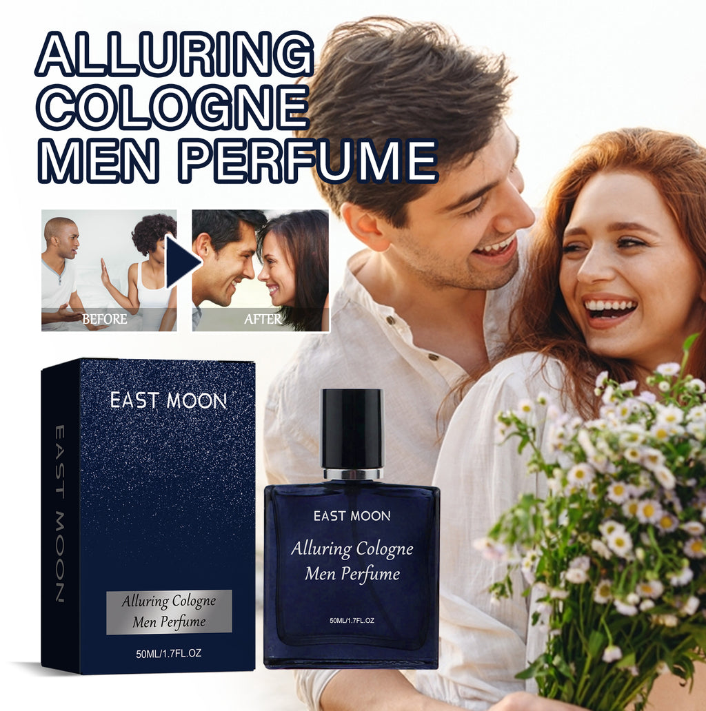East Moon Men's Cologne Fresh, natural, elegant, long-lasting fragrance for gentleman's date atmosphere perfume