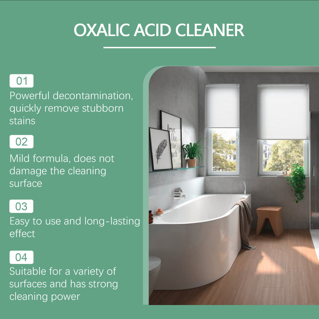 Jakehoe Oxalic Acid Cleaner Toilet Toilet Cleaning Stain Urine Stain Removal Cleaning Agent