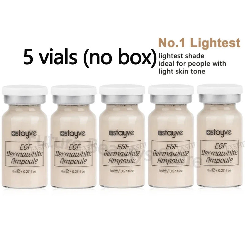 Korea Stayve 8ml BB Cream Glow Ampoule Kit Hyaluronic Moisturizing Foundation Cream For Men and Women Beauty Skin Care