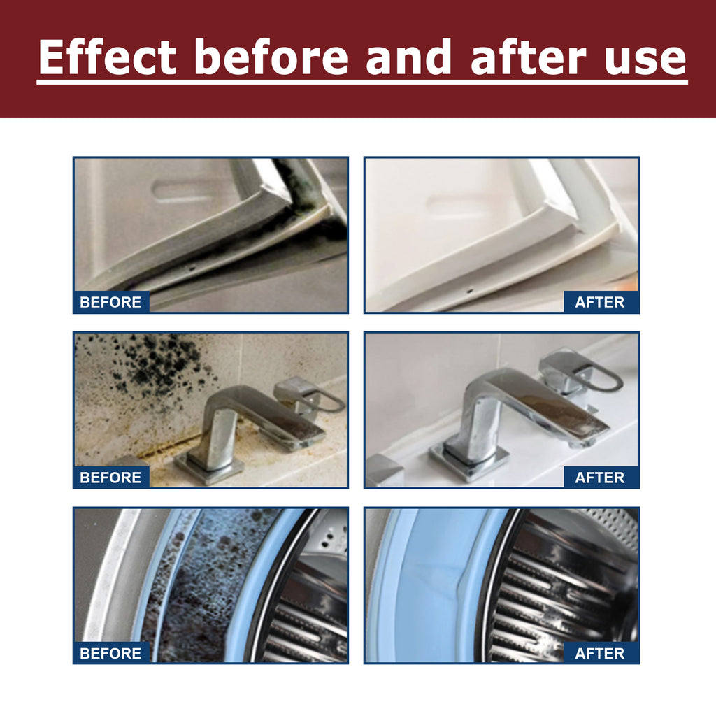 Jaysuing Mildew Removal Spray Ceiling Bathroom Tile Wall Multi-Effect Cleaning Stain Removal Mildew Spray