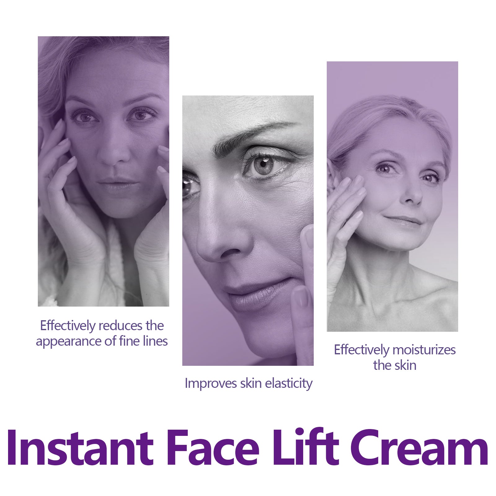 Hoygi Facial Lifting and Firming Cream Reduce Facial Fine Lines and Nasolabial Folds, Gentle Hydrating and Moisturizing Cream