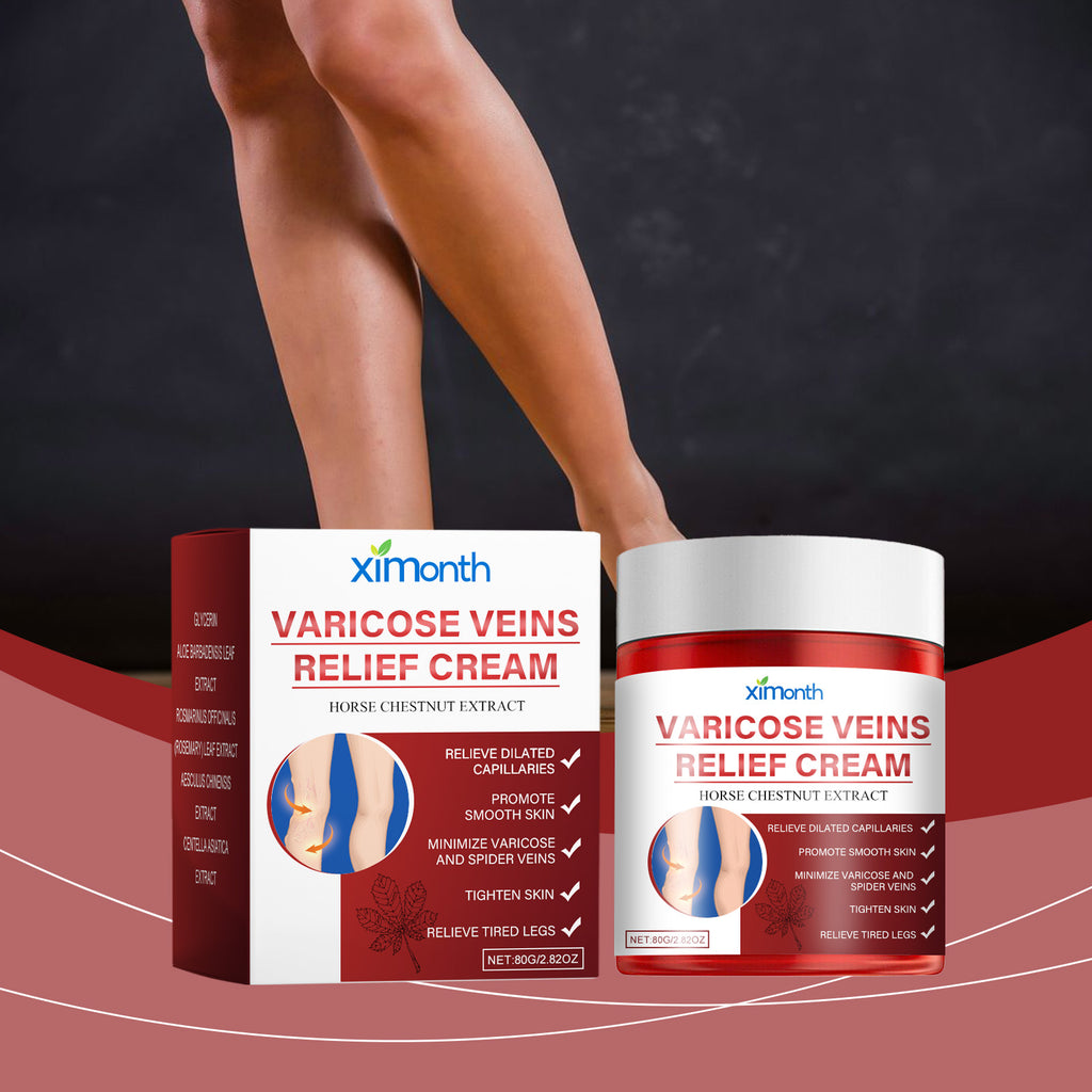 Ximonth Vein Repair Cream Leg Massage Relieve Leg Swelling Earthworm Leg Skin Body Massage Cream