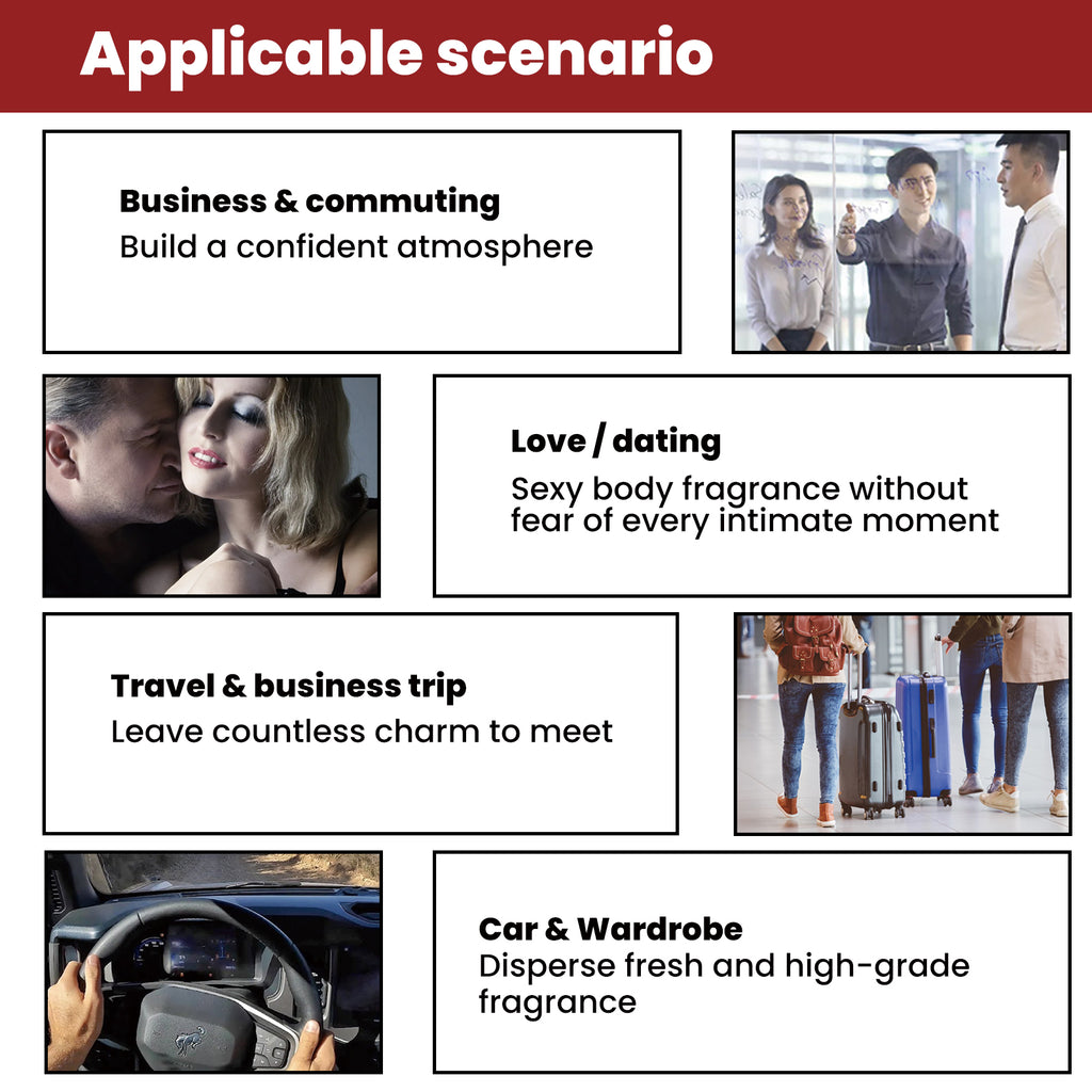 EELHOE Concentrated Perfume Oil  Mild, non-irritating natural light fragrance fresh long-lasting scent couple's date perfume