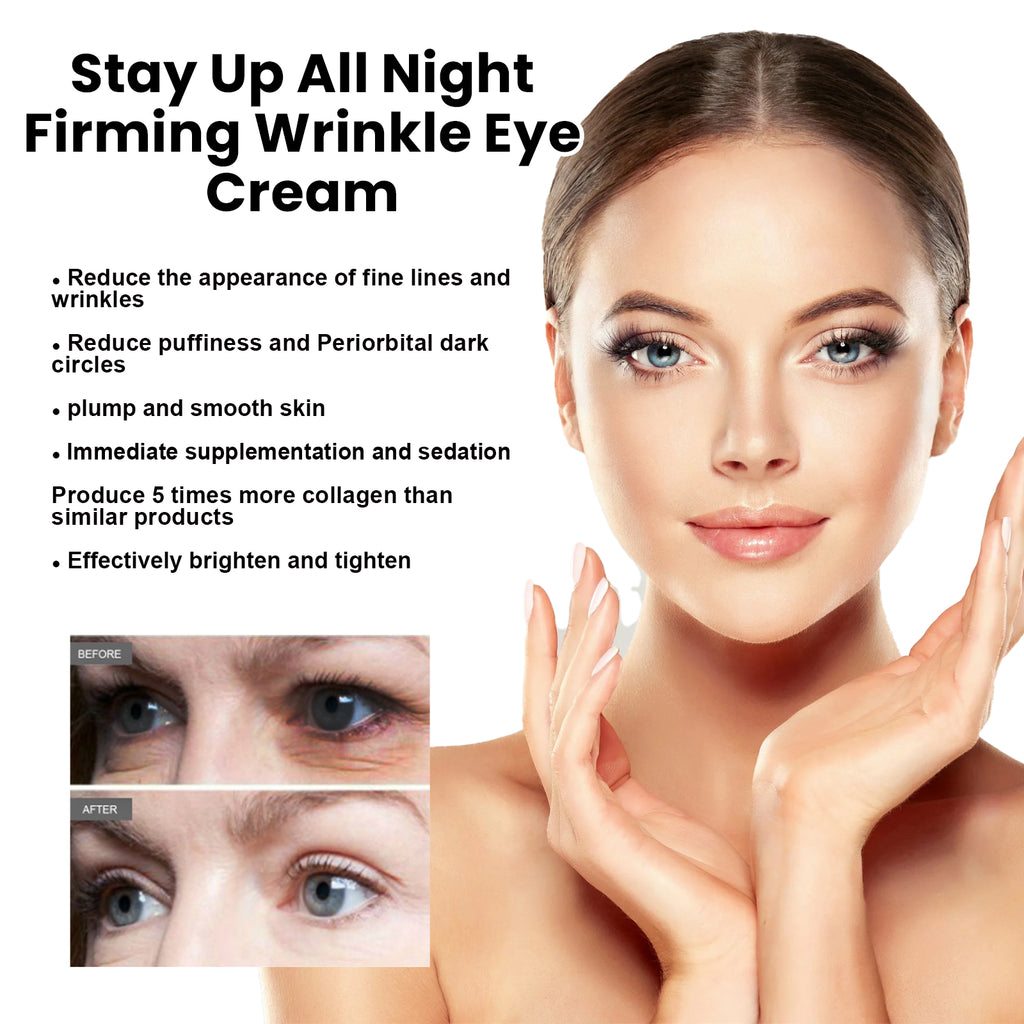EELHOE Eye Firming Cream Lighten Eye Bags and Dark Circles Firming Moisturizing Skin Repair Eye Cream