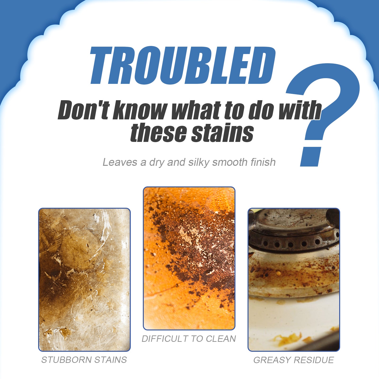 Jue-Fish Kitchen Grease Foam Cleaner Kitchen stove range hood grease stain remover cleaner