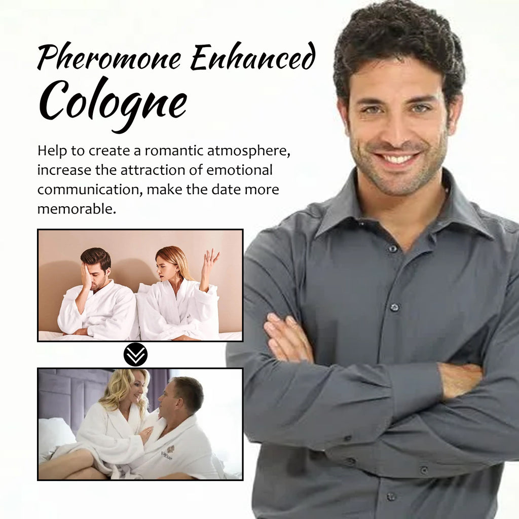 Roxelis Men's Pheromone Perfume Men's cologne perfume long-lasting light fragrance business gentleman fresh charm encounter perfume