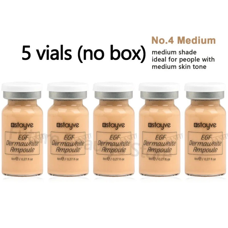 Korea Stayve 8ml BB Cream Glow Ampoule Kit Hyaluronic Moisturizing Foundation Cream For Men and Women Beauty Skin Care