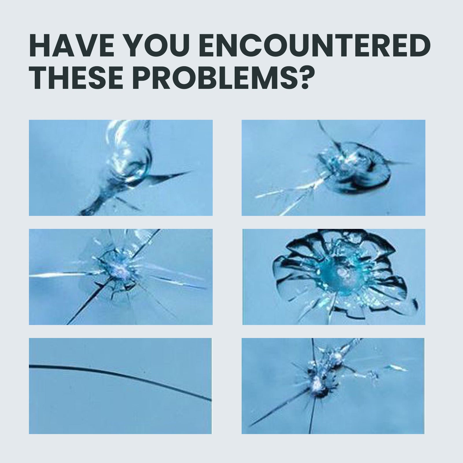 Homonth Automotive Glass Nano Repair Liquid Car Windshield Clear Vision Crack Repair Liquid