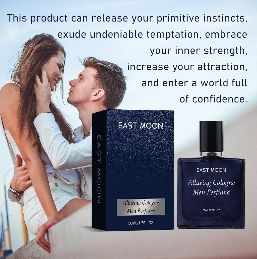 East Moon Men's Cologne Fresh, natural, elegant, long-lasting fragrance for gentleman's date atmosphere perfume