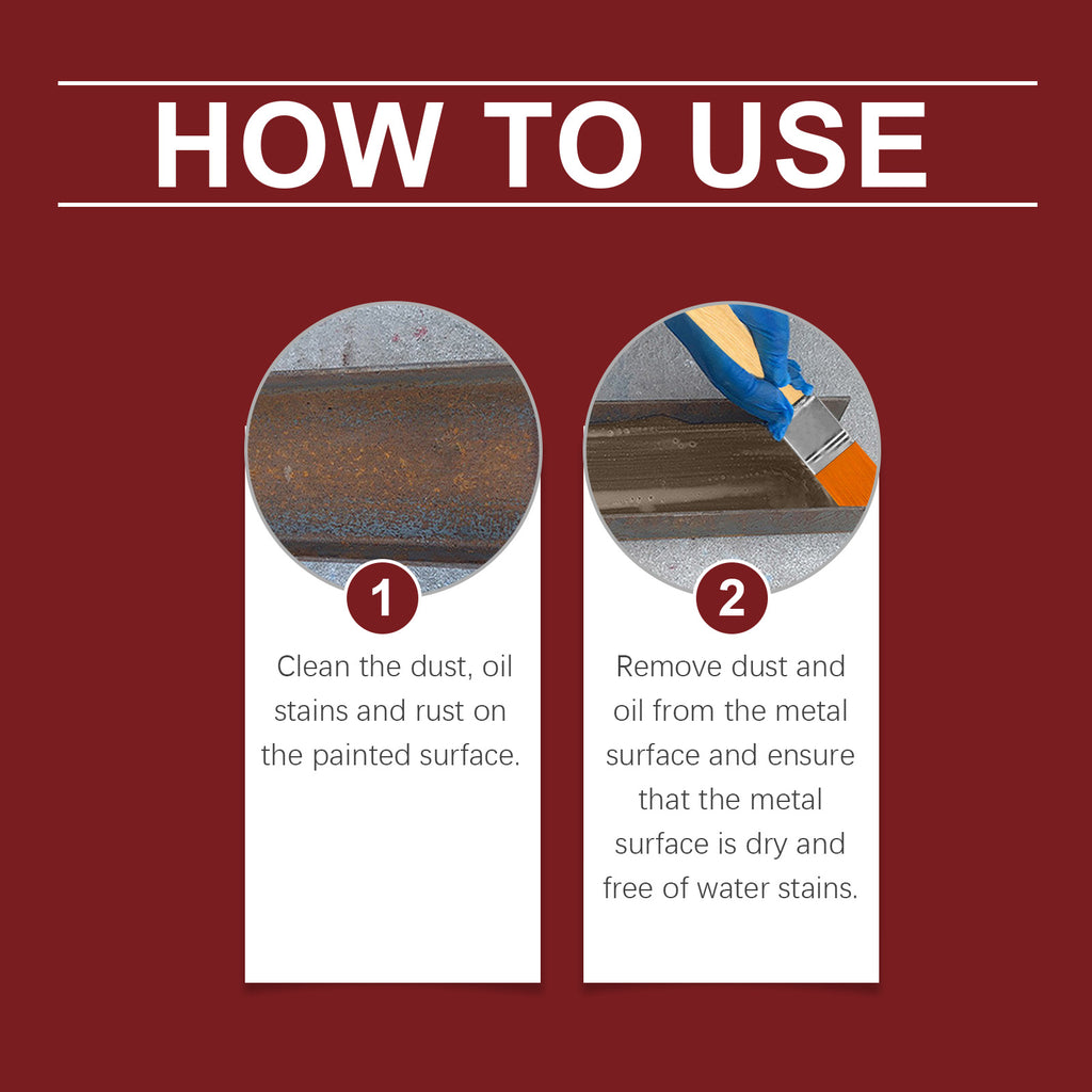 Jaysuing Rust-Free Primer（100g） Metallic Paint Anti-Rust Radiator Anti-Corrosion Conversion Renovation Coating Primer Conversion Agent