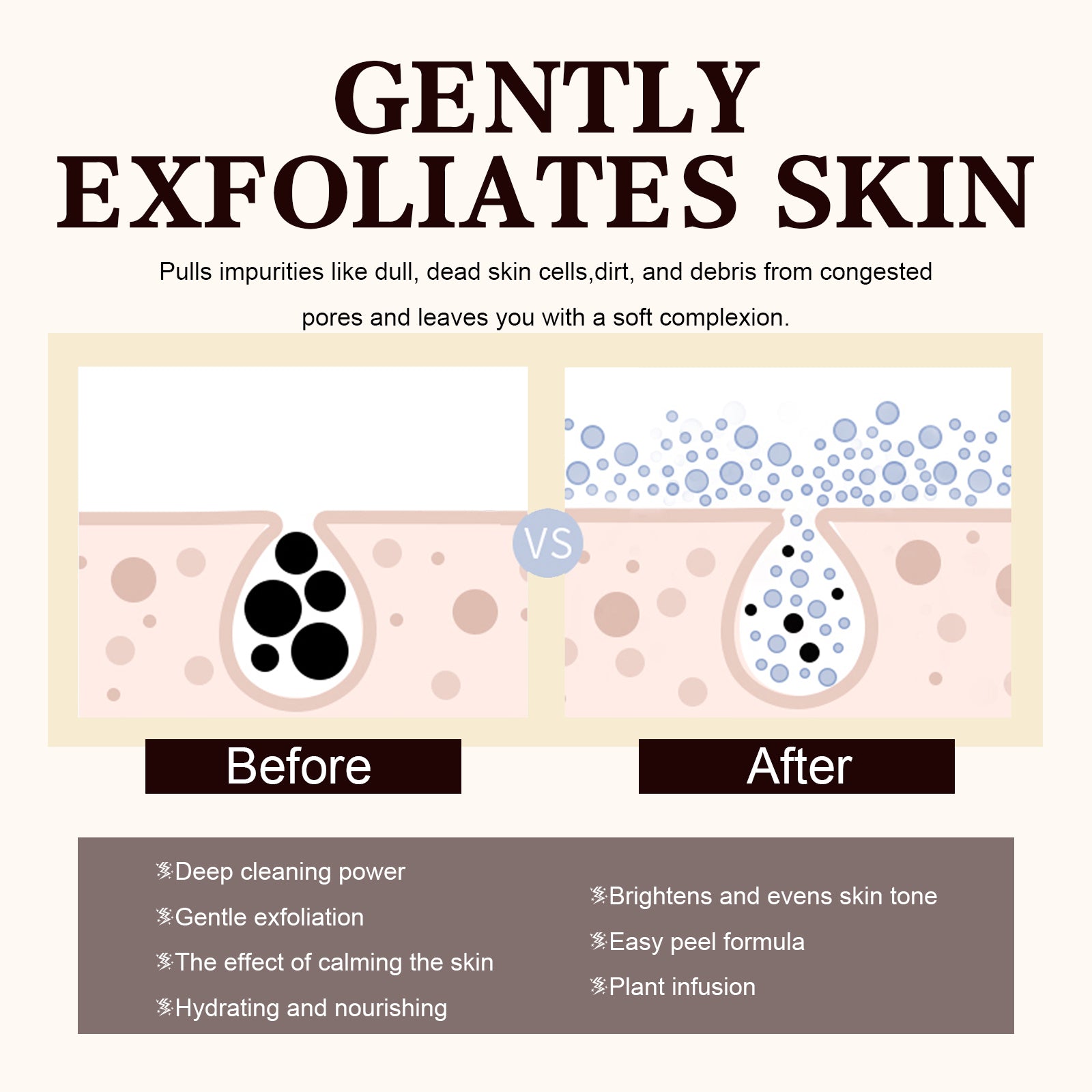 West&Month Black Tea Mask Clean pores, refine pores, brighten skin, rejuvenate skin, peel-off mask