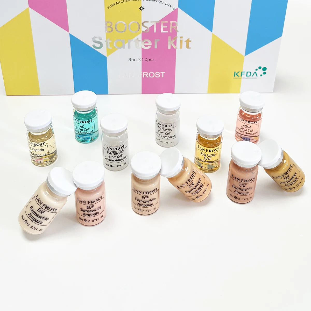 BB CC Cream Glow Face Skin Care Serum Essence Ampoule Foundation Hyaluronic Acid Peptide Brightening Whitening Anti-Wrinkle Acne