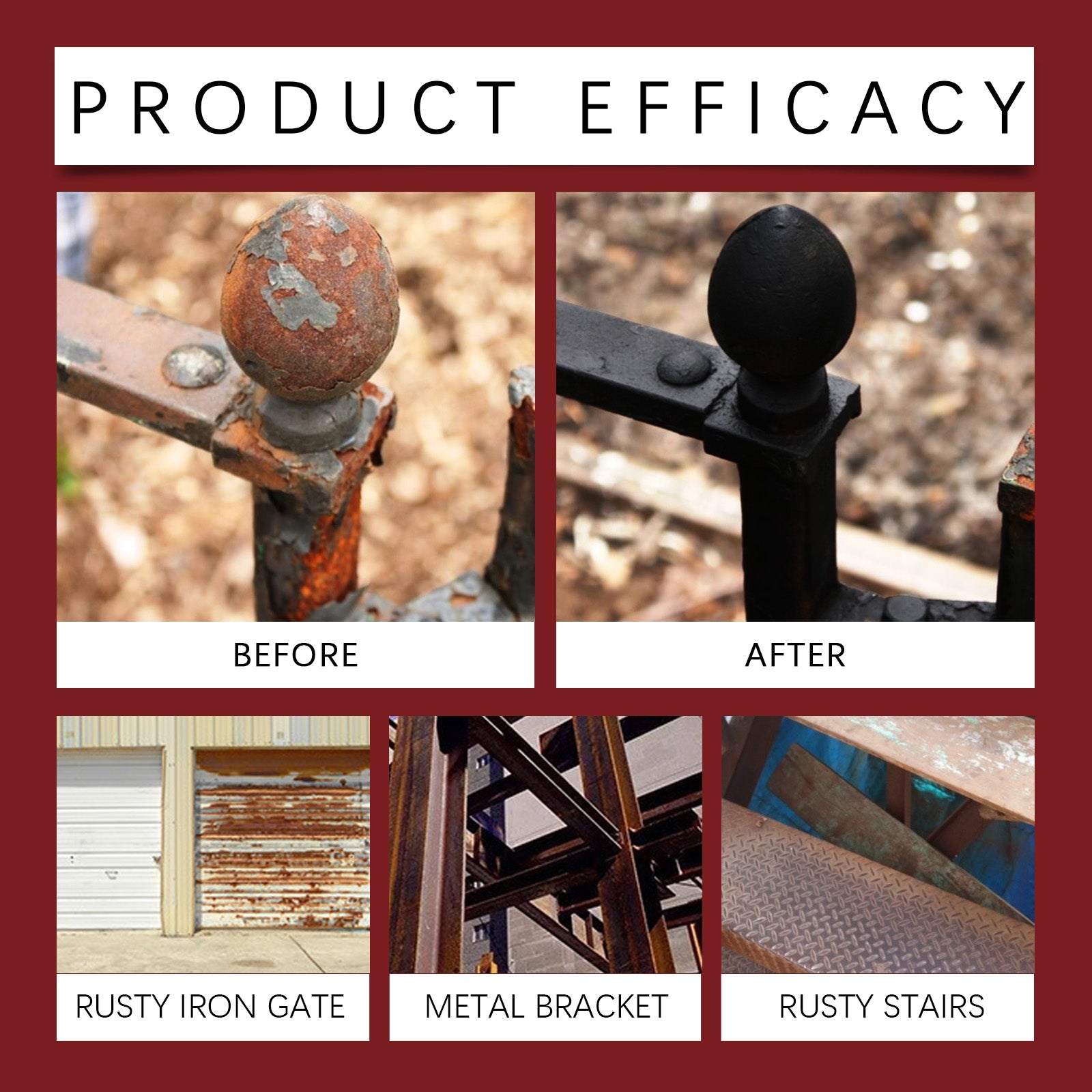 Jaysuing Rust-Free Primer（100g） Metallic Paint Anti-Rust Radiator Anti-Corrosion Conversion Renovation Coating Primer Conversion Agent