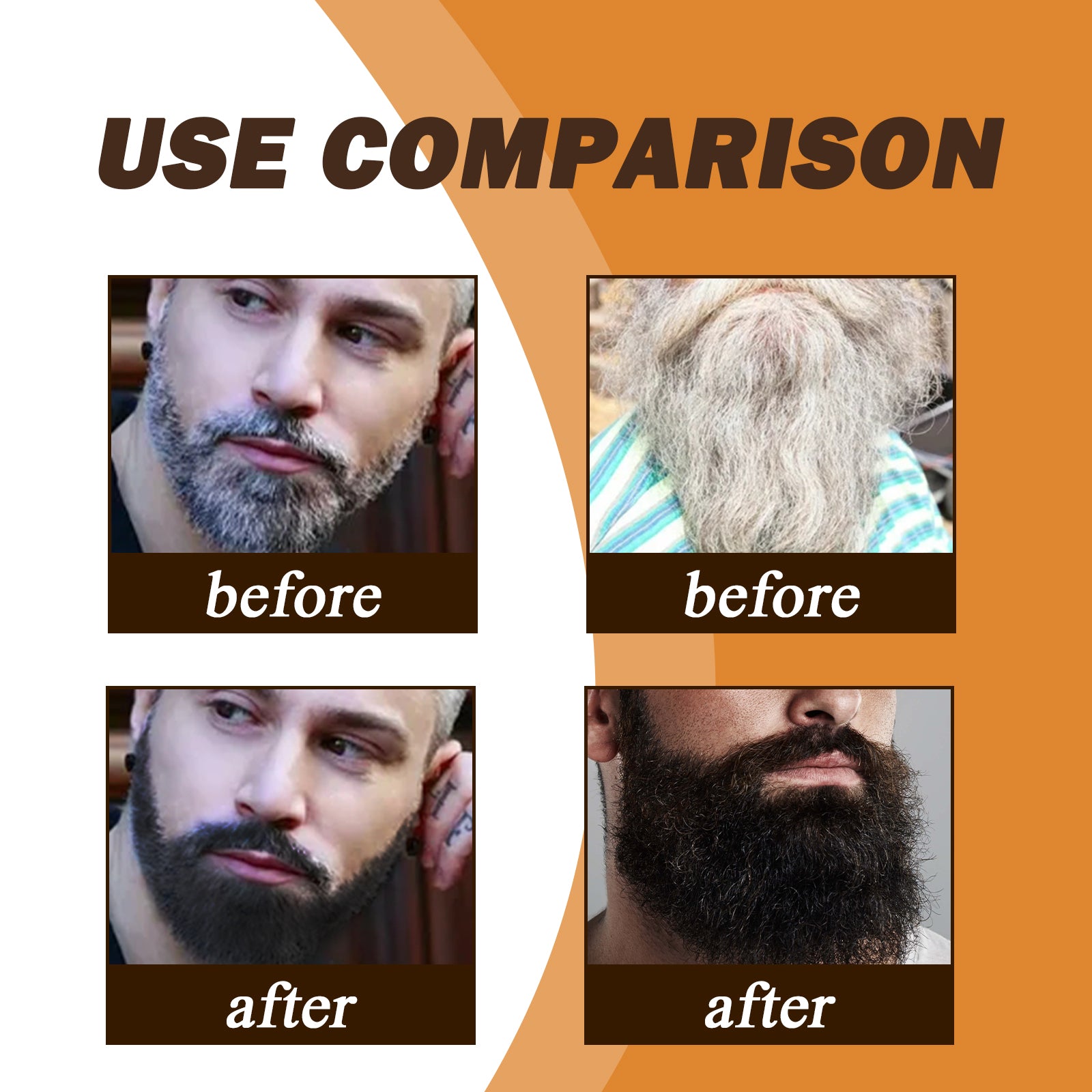 East Moon Men's Hair Cleansing Moisturizing Massage Shampoo for Smooth Black Hair