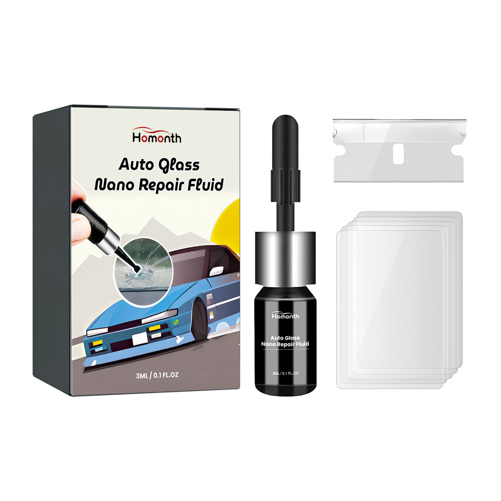 Homonth Automotive Glass Nano Repair Liquid Car Windshield Clear Vision Crack Repair Liquid