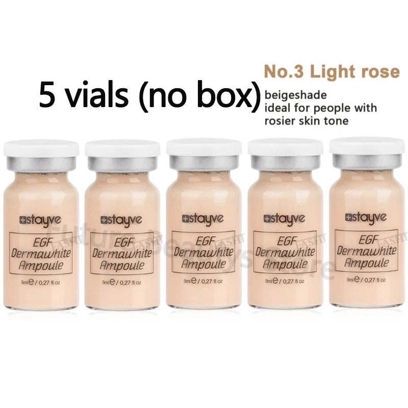 Korea Stayve 8ml BB Cream Glow Ampoule Kit Hyaluronic Moisturizing Foundation Cream For Men and Women Beauty Skin Care