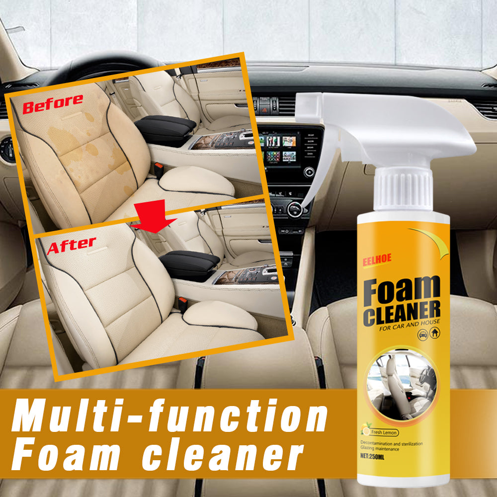 EELHOE Multi-functional Foam Cleaner Leather Seat Foam Head Cleaner Car Interior Stain Removal Cleaner