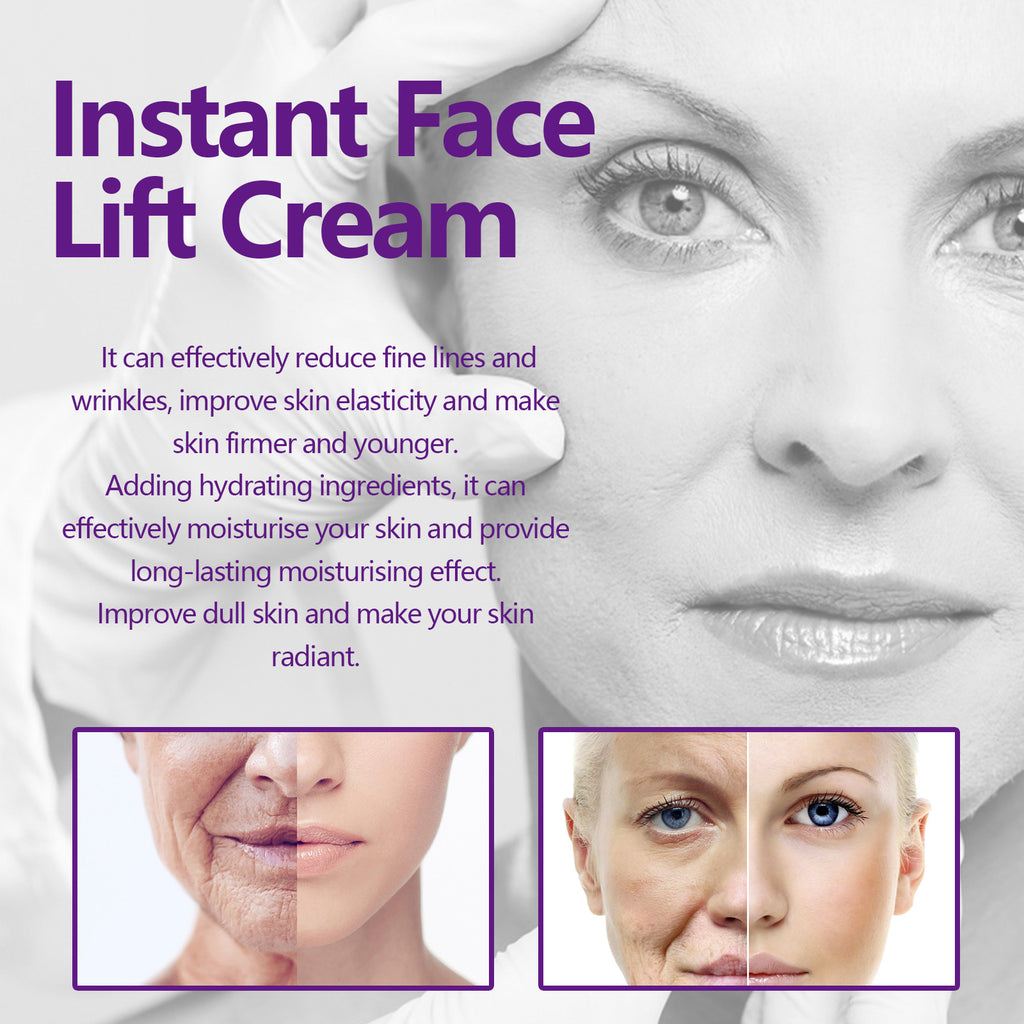 Hoygi Facial Lifting and Firming Cream Reduce Facial Fine Lines and Nasolabial Folds, Gentle Hydrating and Moisturizing Cream