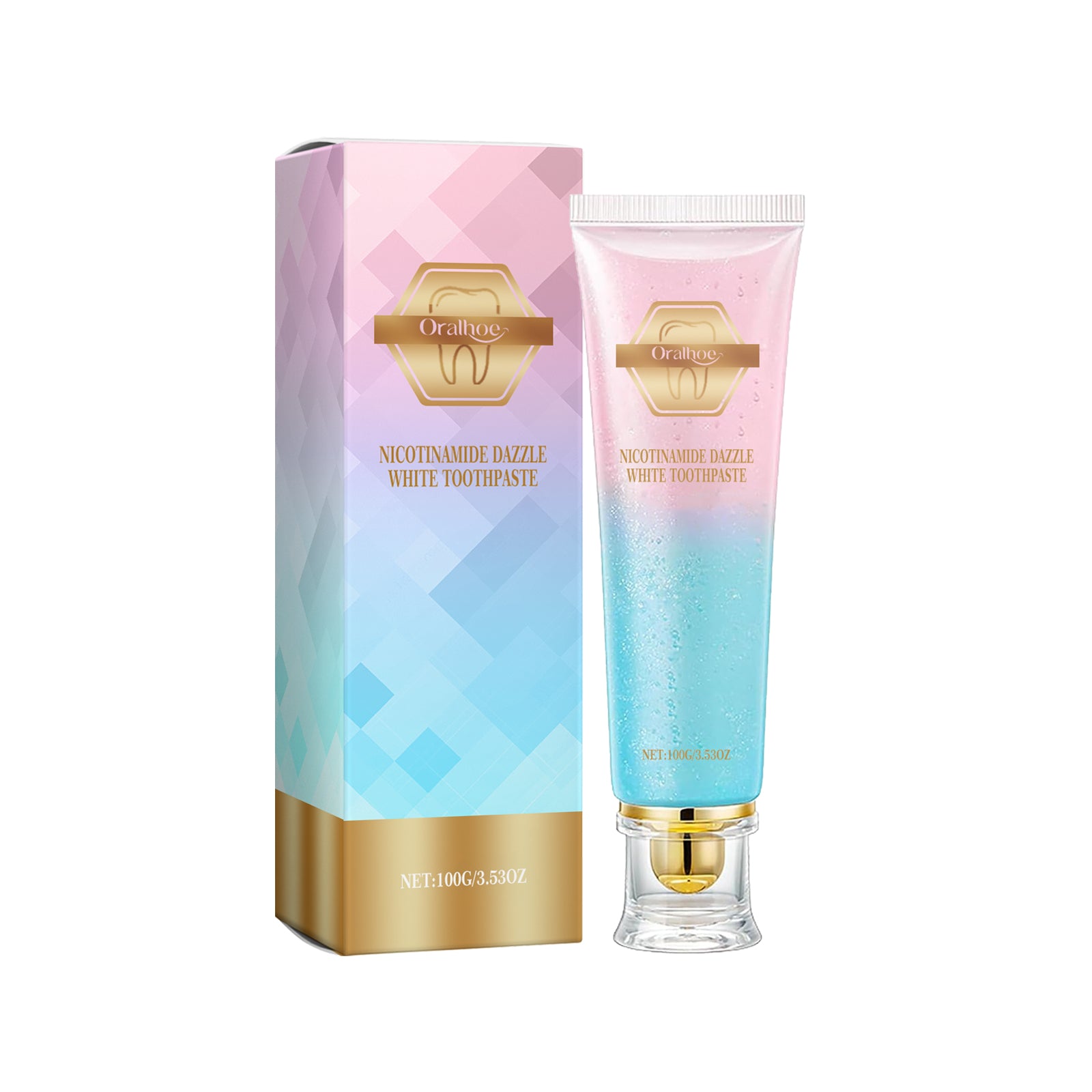 Oralhoe Nicotinamide Toothpaste Clean Odor Dirt Protect Teeth Oral Daily Care Mint Toothpaste