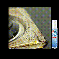 Jue-Fish Kitchen Grease Foam Cleaner Kitchen stove range hood grease stain remover cleaner