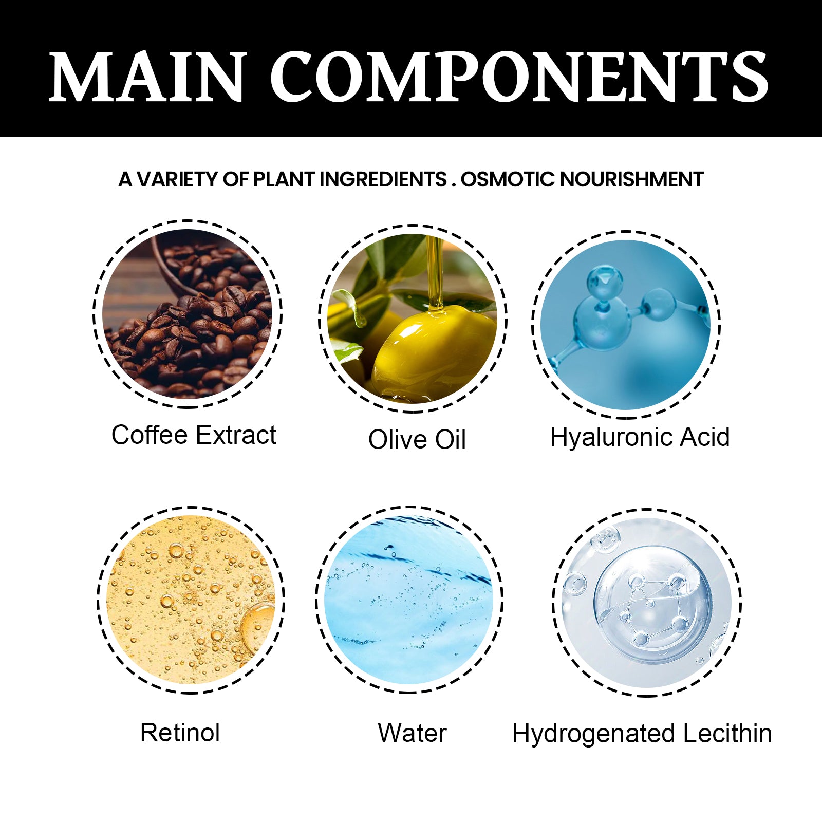 EELHOE Eye Firming Cream Lighten Eye Bags and Dark Circles Firming Moisturizing Skin Repair Eye Cream