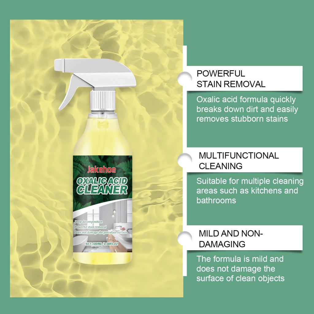 Jakehoe Oxalic Acid Cleaner Toilet Toilet Cleaning Stain Urine Stain Removal Cleaning Agent