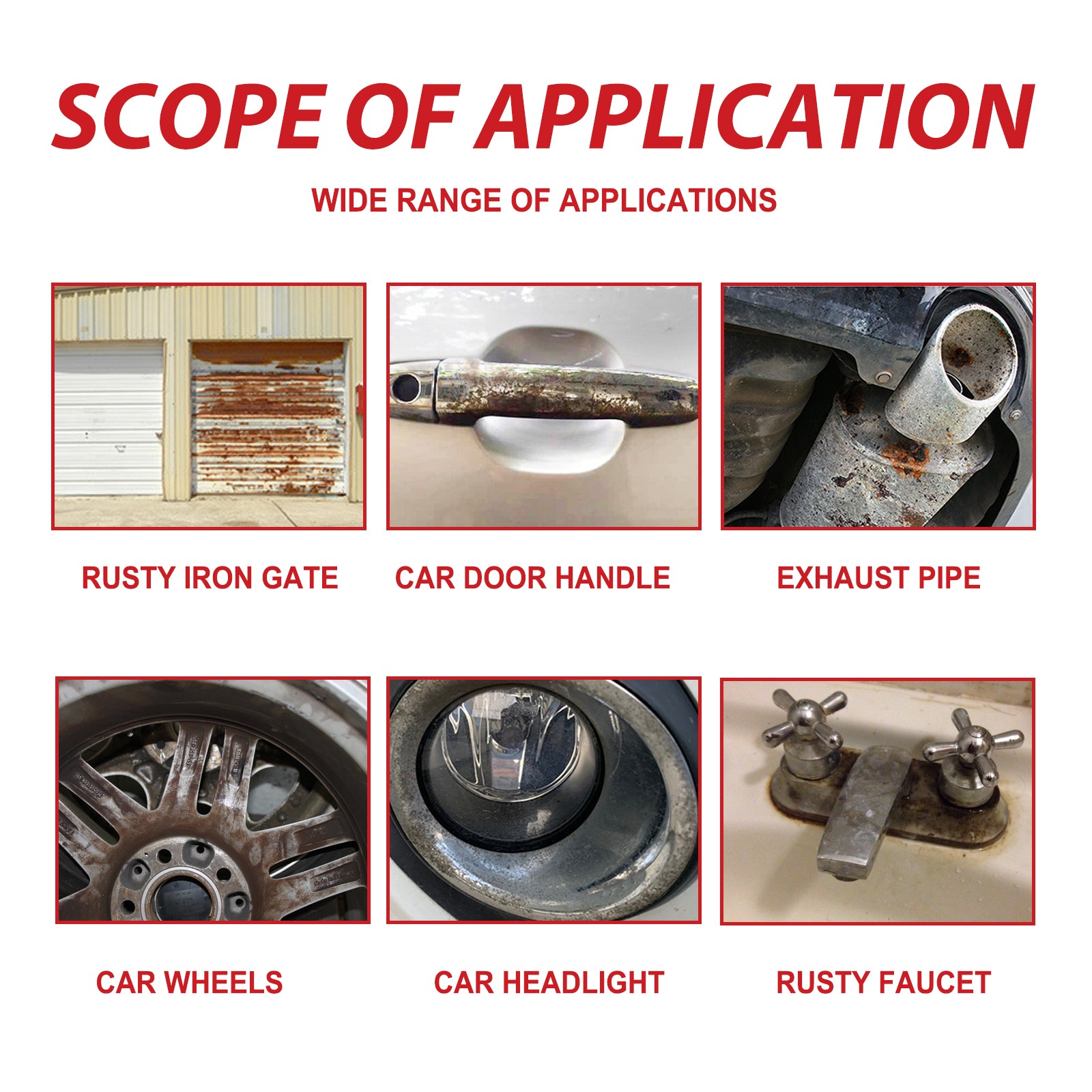 Jaysuing Rust-Free Primer（100g） Metallic Paint Anti-Rust Radiator Anti-Corrosion Conversion Renovation Coating Primer Conversion Agent