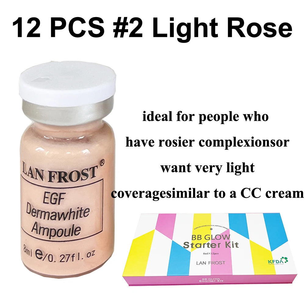 BB CC Cream Glow Face Skin Care Serum Essence Ampoule Foundation Hyaluronic Acid Peptide Brightening Whitening Anti-Wrinkle Acne